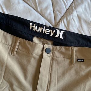 Hurley brand khaki shorts